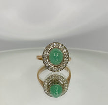 Load image into Gallery viewer, Pre-loved Emerald And Diamond Ring
