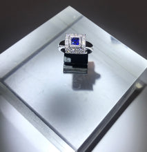 Load image into Gallery viewer, Diamond And Sapphire Ring
