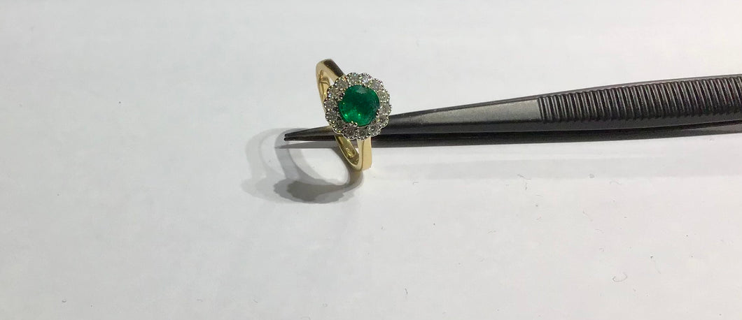Emerald And Diamond Rings
