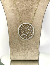 Load image into Gallery viewer, 9ct Gold Diamond Necklace
