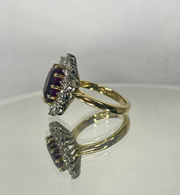 Load image into Gallery viewer, Pre-loved Ruby and Diamond Ring
